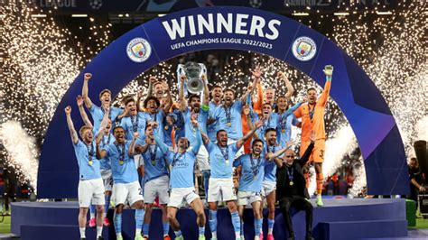Manchester Citys Historic Triumph Manchester City Win Champions