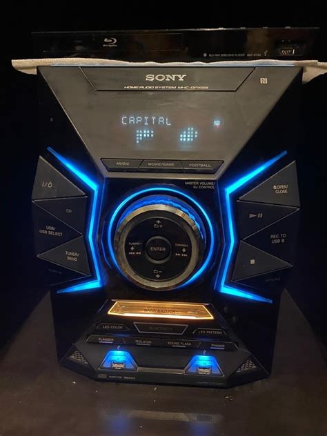 Equipo De Sonido Sony Mhc Gpx55 17600 W Pmpo 1600 W Rms Cuotas Sin