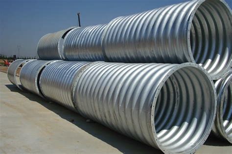 36 Inch Galvanized Corrugated Steel Culvert Pipe Direct Factory For