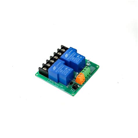 Buy 2 Channel Relay Module 30a With Optocoupler Isolation 12v Supports