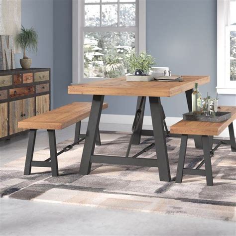 Restaurant table, kitchen table, bar, cafe table / table with metal base. #kitchendesignlebanon | Solid wood dining set, Dining room ...