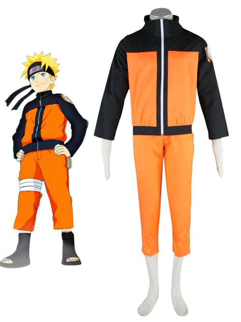 Cosplay Costume Comme Uzumaki Naruto De Naruto Halloween Milanoo
