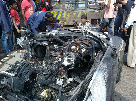 Audi R8 Catches Fire In Mumbai Edit A Few More Page 9 Page 3