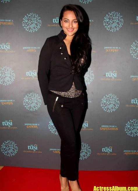 Bollywood Actress Sonakshi Sinha Photo Shoot In Black Suit Actress Album