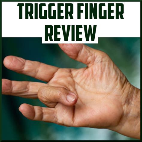 Trigger Finger Review Sports Medicine Review