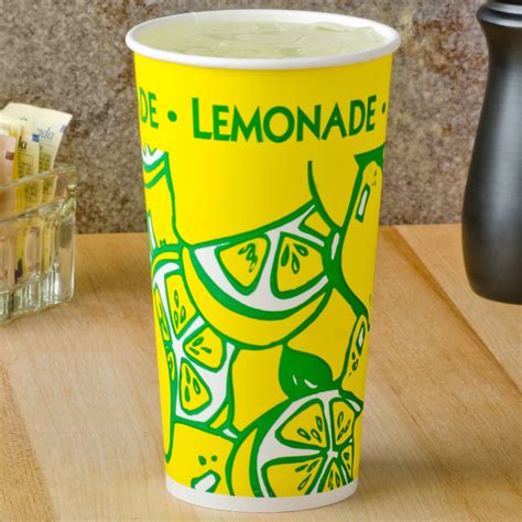 20 Oz Tall Paper Lemonade Cup 1000case