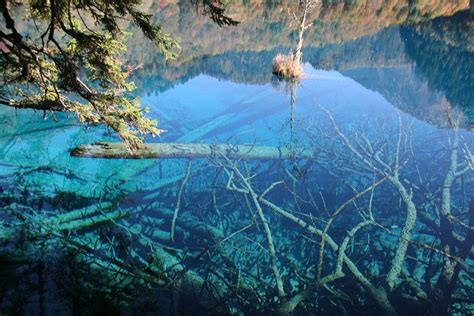 Crystalline Turquoise Lake China Lake Places To See
