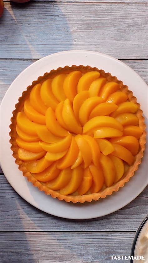 4 Ingredient No Bake Peach Pie Peach Pie Recipes Baked Peach Peach