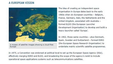 The European Space Agency Brings Europe Together Teaching With