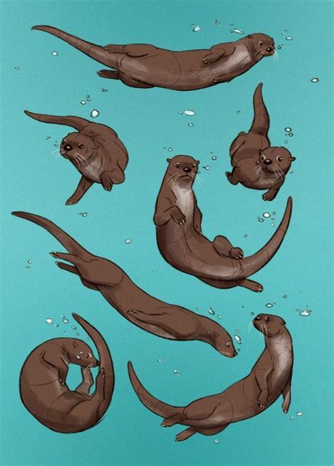 Image Result For Knotwork Otter Otter Illustration Otter Art Otter