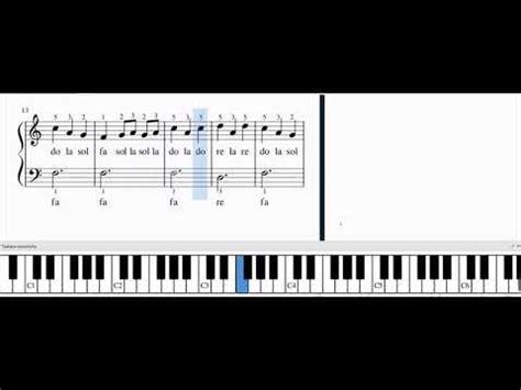 Il Mattino (Grieg) piano tutorial for beginners - YouTube