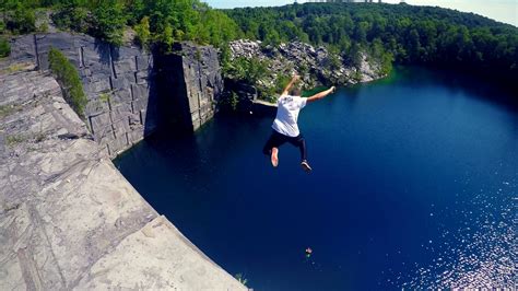 Extreme Cliff Jumping Pennsylvania Youtube