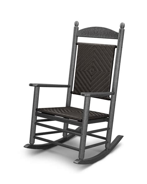 Jefferson Woven Rocking Chair By Polywood Furnitureland South The
