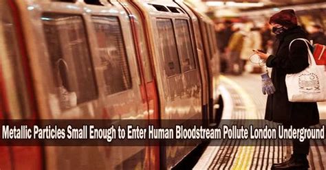 Metallic Particles Small Enough To Enter Human Bloodstream Pollute
