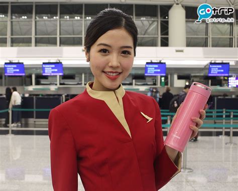 Hong Kong Cathay Pacific Airways Cabin Crew Sexy Flight Attendant