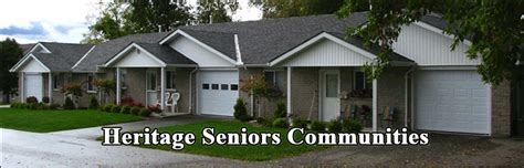 Welcome To Heritage Seniors Communities In Hanover Chesley And