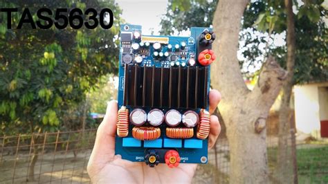 tas5630 amplifier test class d 600 watt amplifier youtube