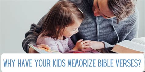 25 Bible Verses For Kids To Memorize In Fun Ways Focu