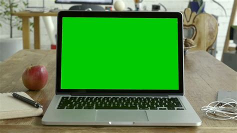 Green Screen Laptop Youtube