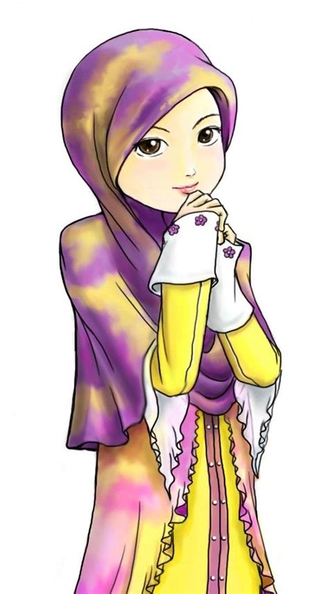 Cukup sekian dan lain kali kita akan sambung lagi dengan gambar kartun ikan lucu dan cantik yang dapat sobat koleksi. 16 Wallpaper Gambar Kartun Wanita Muslimah Cantik Terbaru 2015 ... | Kartun, Gambar, Animasi