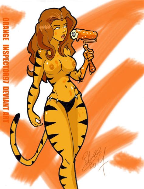 Tigra Topless Avenger Tigra Porn And Pinup Art Luscious Hentai Manga