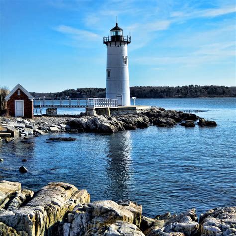 Portsmouth Harbor Lighthouse In New Castle Nh