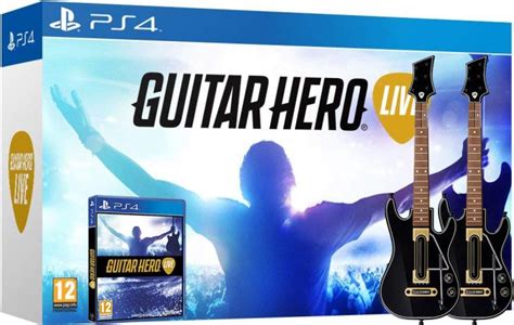 Guitar Hero Live Double Guitar Playstation 4 Nya Spel