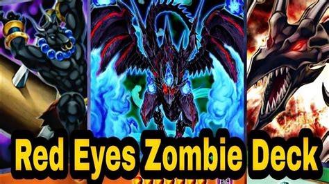El Poder De Los Zombies Red Eyes Zombie Dragon Yu Gi Oh Duel Links