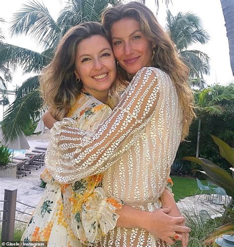 Gisele Bundchen Wishes Her Beautiful Twin Sister A Happy 39th Birthday Daily Mail Online