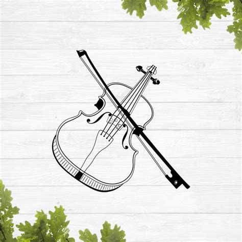 Violin Icon Svg Violin Svg Violine Png Musikinstrument Svg Etsy