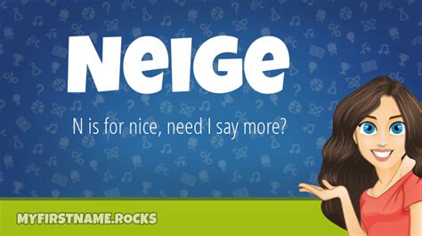 Neige First Name Personality And Popularity