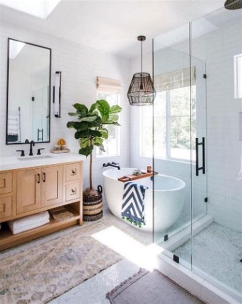 6 Modern Bathroom Design Ideas In A Charming White Scandinavian Style
