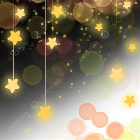 Hanging Shiny Stars Gold Suspension Star Flashing Png Transparent