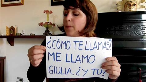 Italiano, inglese, tedesco, francese, spagnolo, portoghese, olandese, polacco, russo, giapponese e cinese. Corso di Spagnolo Saluti - YouTube