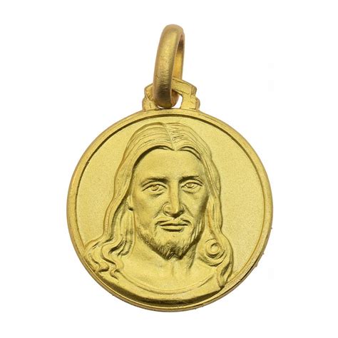 Holy Face Of Jesus Gold Medal