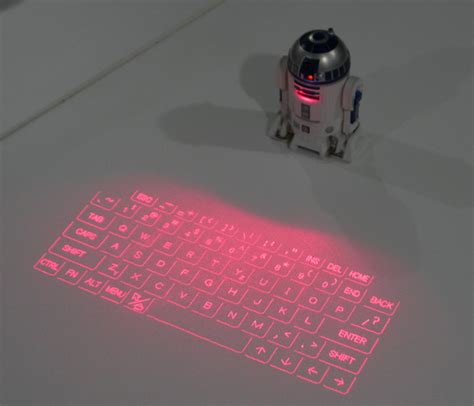We Try Out The Upcoming R2 D2 Virtual Keyboard Projector Soranews24
