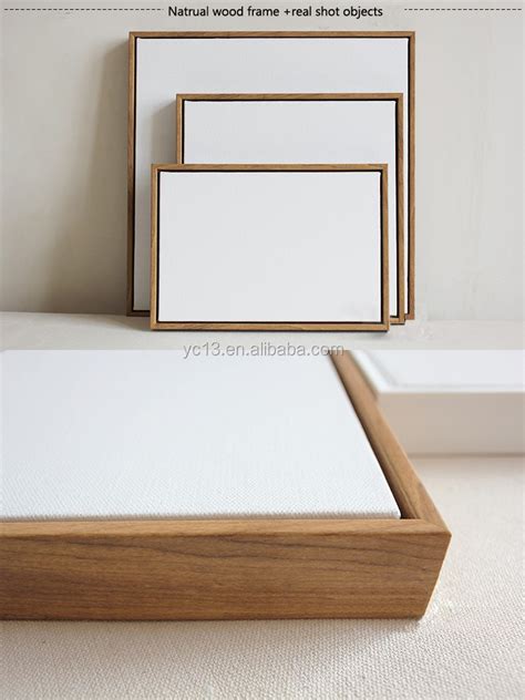 Framed Linen Blank Mini Stretched Canvas For Paintings With Many