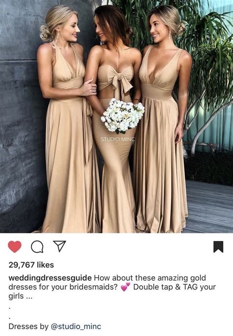 Maid Of Honor Dress Idea Silk Gold Gown Maid Of Honour Dresses Long Gold Bridesmaid Dresses