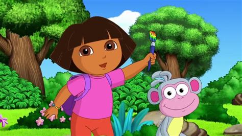 Dora The Explorer Season 7 Episode 12 Vamos A Pintar Watch Cartoons
