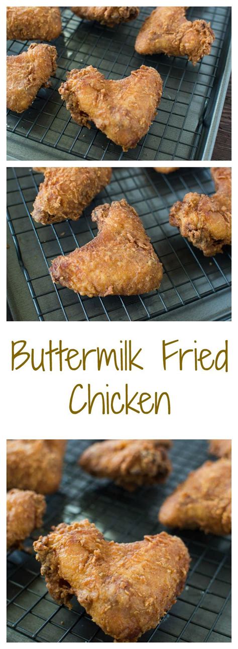 Cover, and let marinate 1 hour in refrigerator. Buttermilk Fried Chicken | Recipe | Buttermilk fried ...
