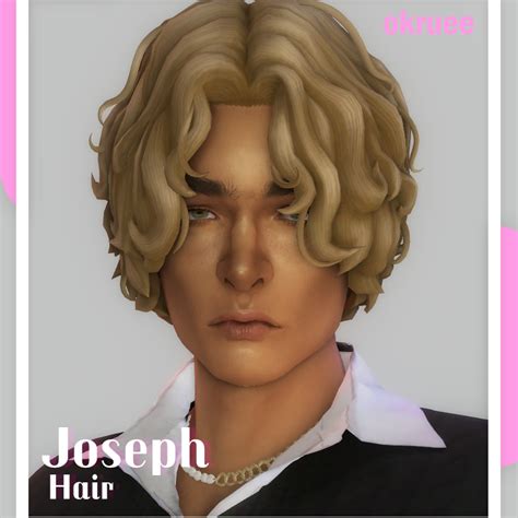 Joseph Hair Okruee The Sims 4 Create A Sim Curseforge