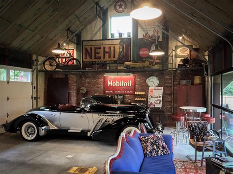 This Dream Garage Is More Than Just A Place To Store Classic Cars in