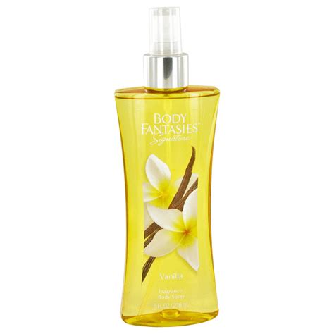 Body Fantasies Signature Vanilla Fantasy Parfums De Coeur Women 8 Oz Body Spray Perfumemart
