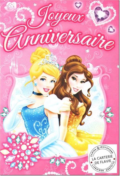 Cartesanniversaire parce que l'anniversaire est toujours un second crucial de l'année et que l. Carte D'invitation Anniversaire Princesse New Carte ...