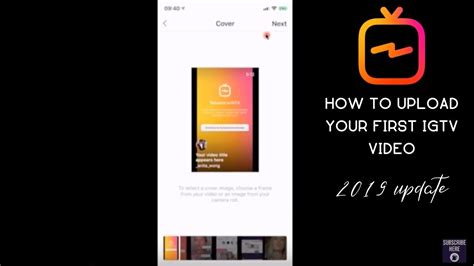 How To Upload Your First Video To Instagram Tv Igtv For Beginners