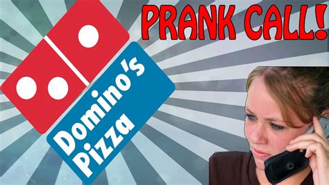 Hilarious Dominos Pizza Prank Call Youtube