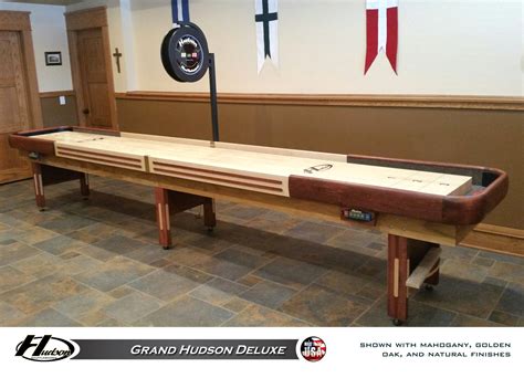 22 Grand Hudson Deluxe Shuffleboard Table Tournament Size