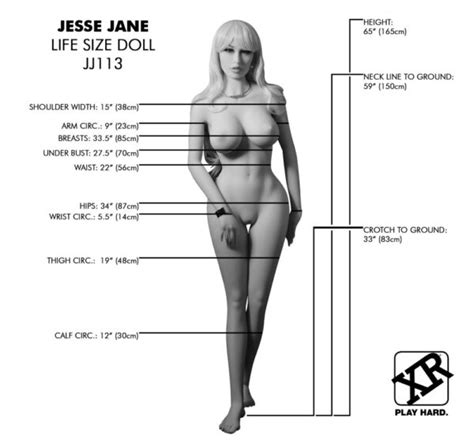 World Famous Jesse Jane Fantasy Life Size Replica Doll Jj Pleasure Trove Boutique