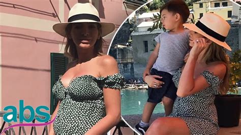 Nadia Bartel Flaunts Baby Bump In Summer Dress During Italian Vacation