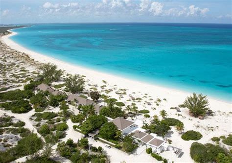 Aerial View Of The Meridian Club Pine Cay Turks And Caicos This